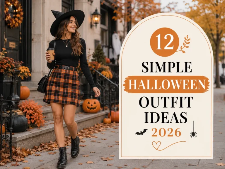 Simple Halloween Outfit Ideas