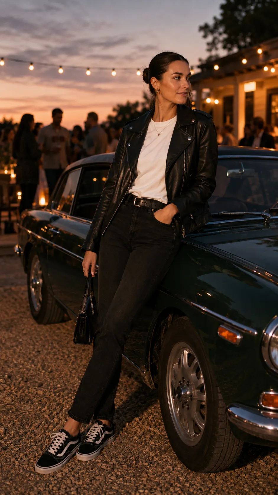 greaser simple halloween outfit idea